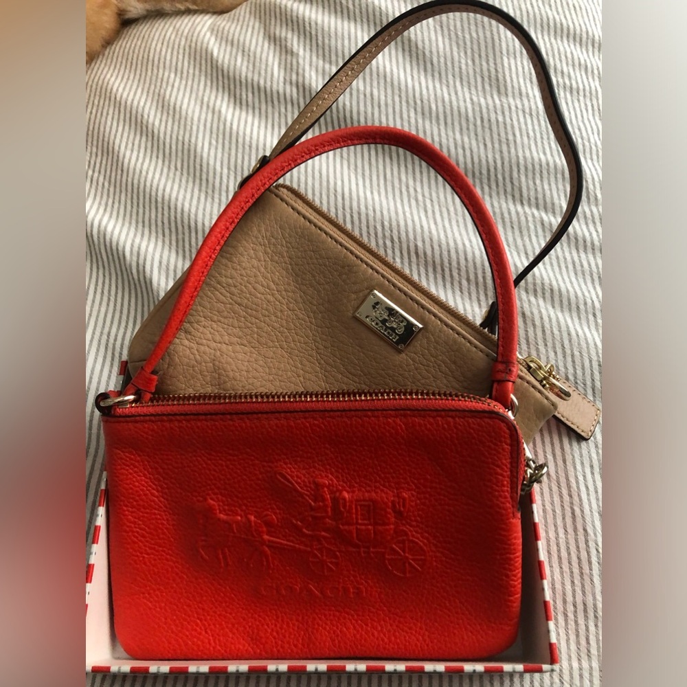 Two Coach Wristlets